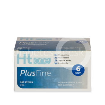 HT One PlusFine 6 mm pennaalden 31G 100 stuks