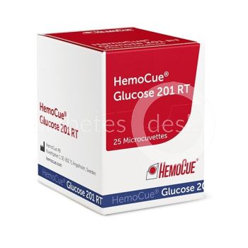 Hemocue Glucose 201 RT microcuvetten