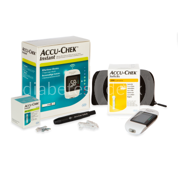 Accu-Chek Instant mg/dL Totaalpakket incl. 60 teststrips en 210 lancetten