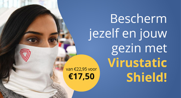 Aanbieding Virustatic Shield Virusdodend Masker