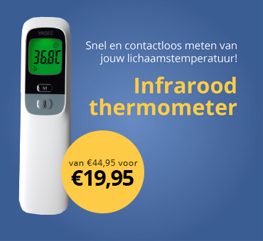Aanbieding Infrarood Thermometer Contactloos en Snel