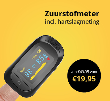 Aanbieding Zuurstofmeter met harstlagmeting