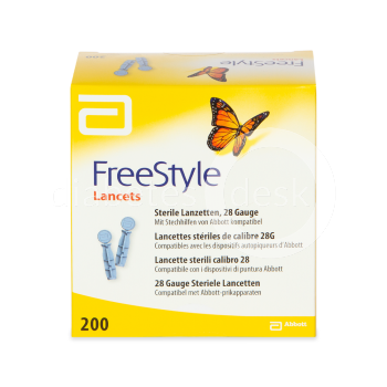 Freestyle 28G Lancetten 200 stuks