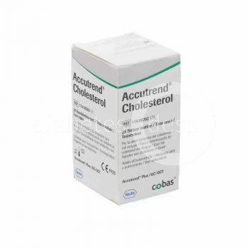 Accutrend Cholesterol teststrips 25 stuks 