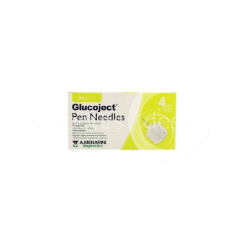 Glucoject pennaalden 4mm 32G 100 stuks
