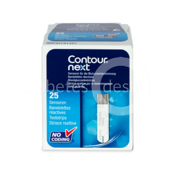 Ascensia Contour Next 25 strips