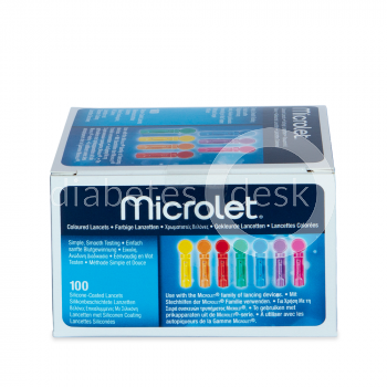 Ascensia Microlet Lancetten 100 stuks