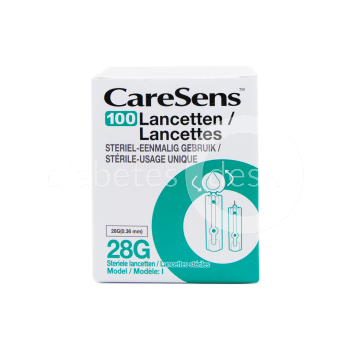 CareSens 28G Lancetten 100 stuks