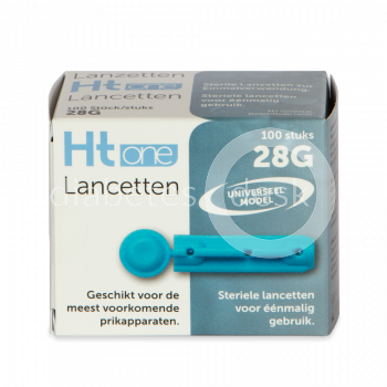 HT One Lancetten 28G 100 stuks