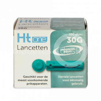 HT One Lancetten 30G 100 stuks