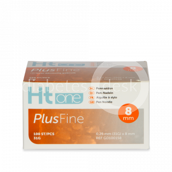 HT One PlusFine 8 mm pennaalden 31G 100 stuks