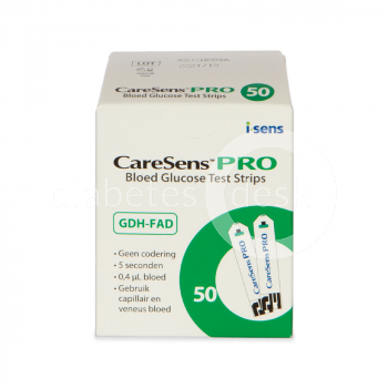 CareSens PRO 50 bloedglucose teststrips