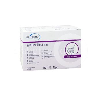 Klinion soft fine plus 6mm 31G pennaalden