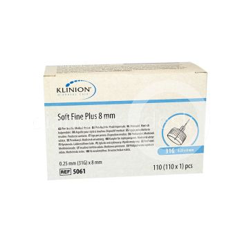 Klinion Soft Fine Plus 8 mm 31G pennaalden
