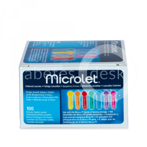 Ascensia Microlet Lancetten 100 stuks