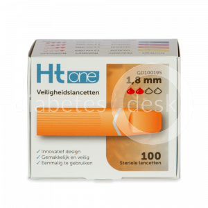 HT One Veiligheidslancetten 1,8mm 100 stuks