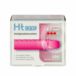 HT One Veiligheidslancetten 2,2mm 100 stuks