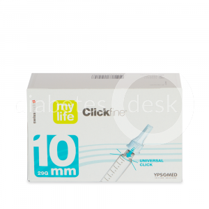 MyLife Clickfine pennaalden 10mm 29G 100 stuks